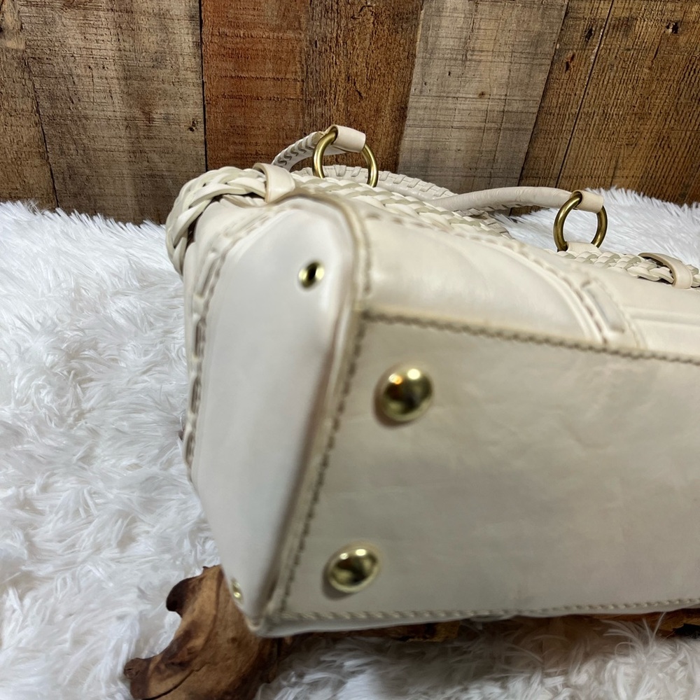 Coach Hampton Braid Ivory Tote - Picture 7 of 13